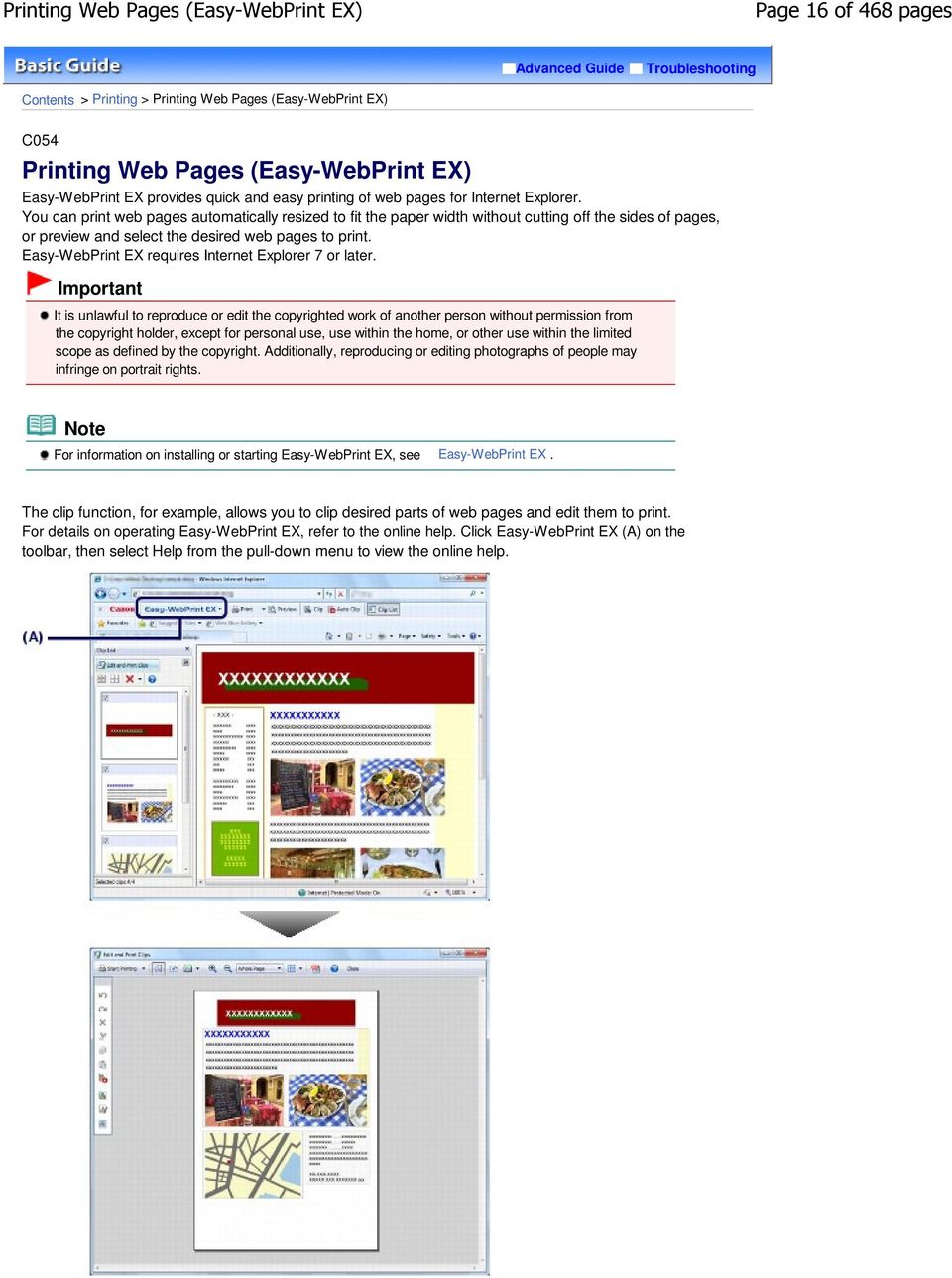 easy webprint ex software