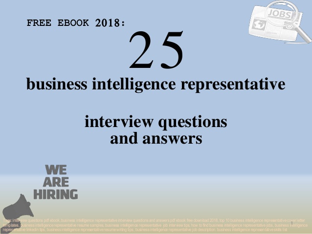 Business analyst interview questions pdf